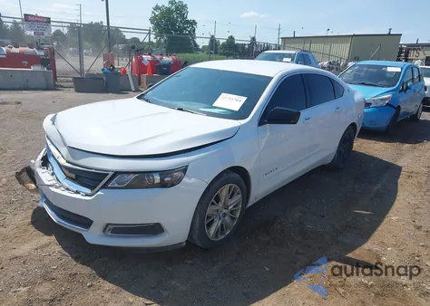 2016 Chevrolet Impala 1Fl z USA, uszkodzony, nr VIN 2G11X5SA2G9187852